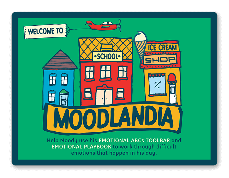 Moodlandia: working through example emotional situations